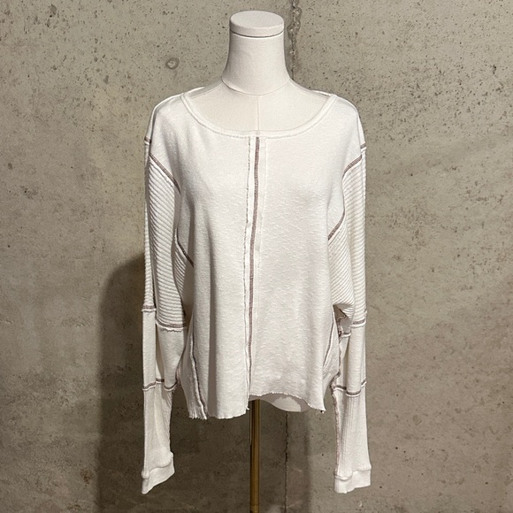 BKE Tops - Buckle BKE Oversized Slouchy Top | Minimalist | Neutral | Women’s Size Large